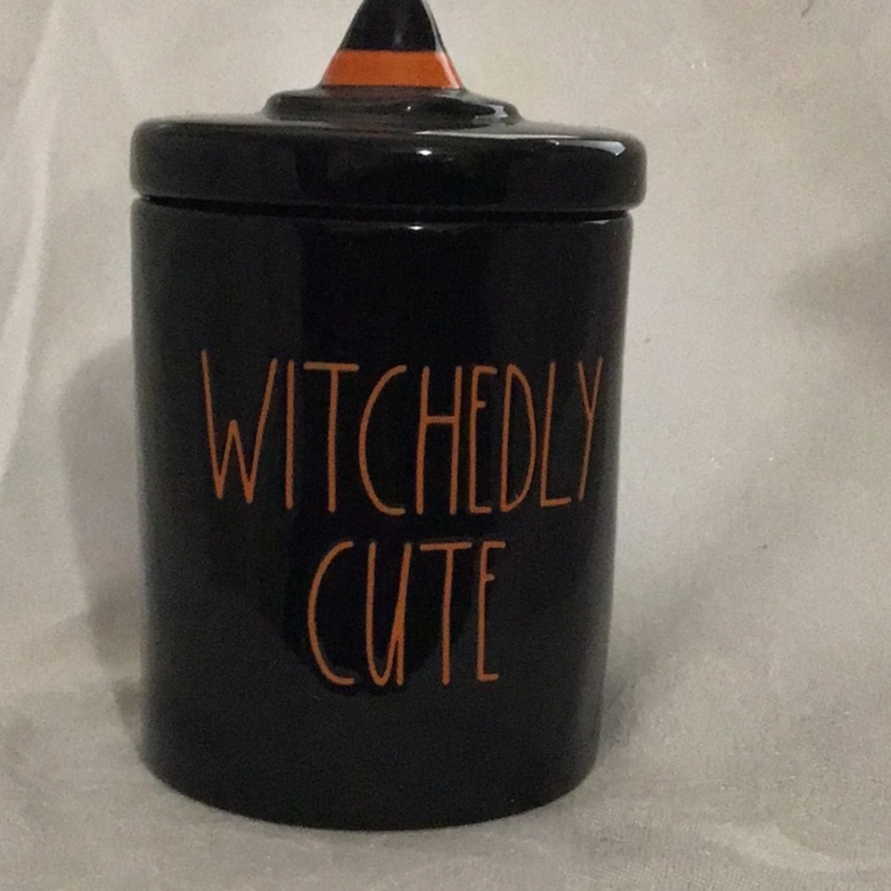 Rae Dunn Halloween jar